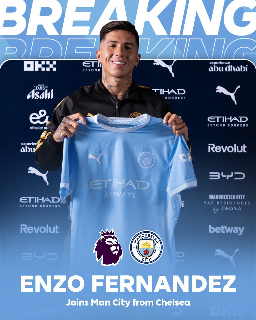 ENZO JOINS ENZO AT CITY 